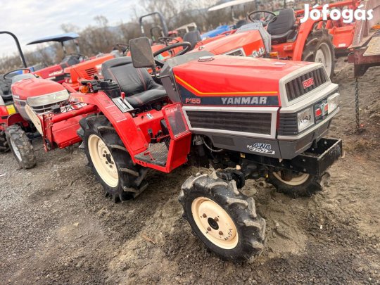 Yanmar F155 japán kistraktor - 4x4 - rotációs kapával