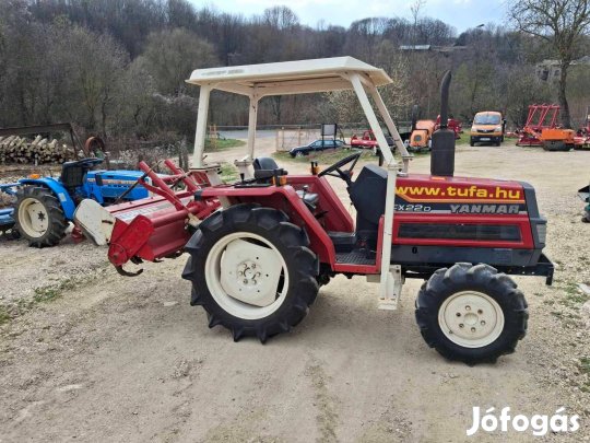Yanmar FX22D Powershift 22 lóerős, összkerékhajtású kistraktor