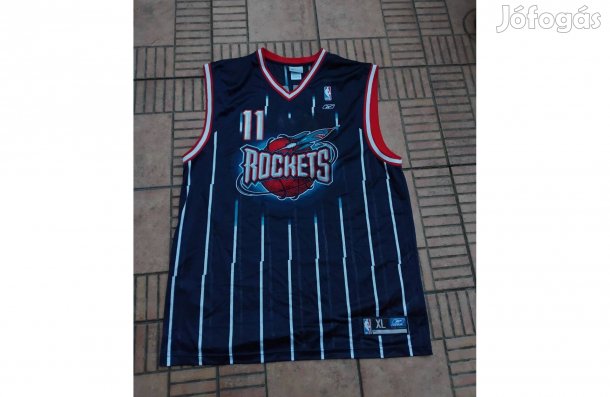 Yao Ming eredeti kosárlabda NBA Houston Rockets mez XL XXL