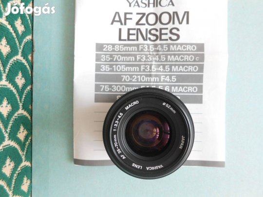 Yashica AF 35-70, 1:3,3-4,5 55 mm macro