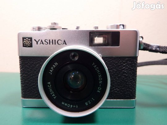 Yashica Electro 35 MC Camera Retro Fényképezőgép Régi Yashinon DC 40 M