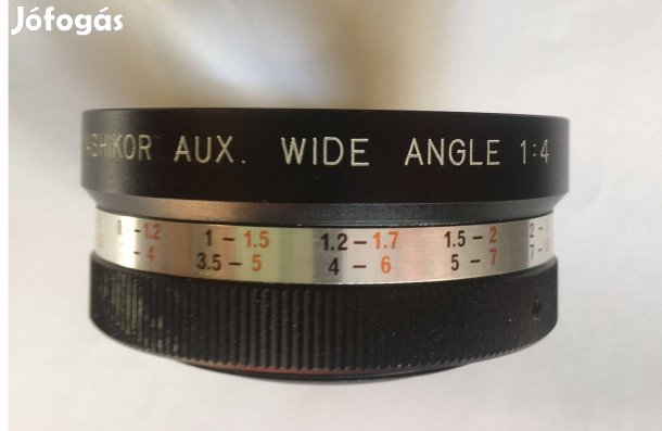 Yashikor Aux Wide Angle 1:4 kiegészítő nagylátószögű előtétlencse