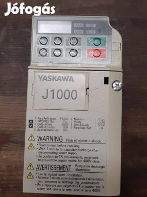 Yaskawa Cimr-Jcba0003BAA 1 fázis 200240 V AC 0,75 kW (HD)