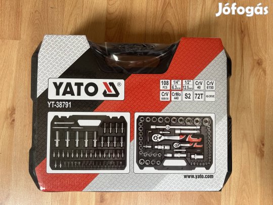 Yato 108 részes Dugókulcs készlet