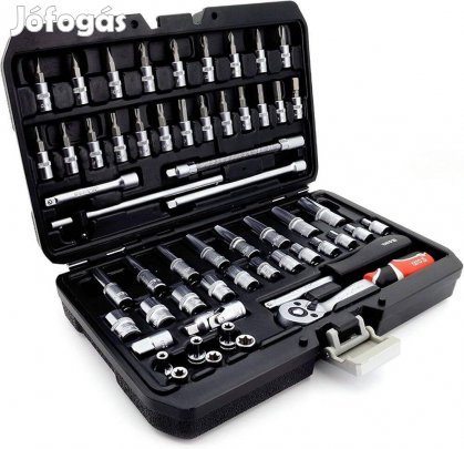 Yato 56 részes Dugókulcs készlet 1/4" 4-13 mm CrV - Yt14501