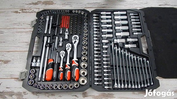 Yato Dugókulcs készlet 216 részes (1/2"-1/4"-3/8")