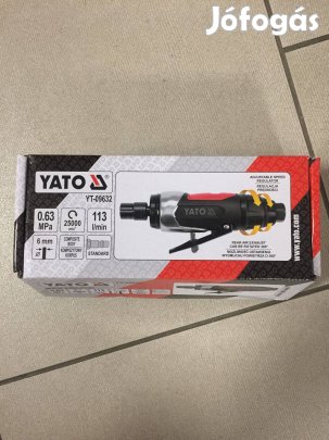 Yato Yt-09632 Pneumatikus furatköszörű 6,3bar, befogás 6mm 113l/min