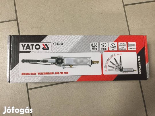 Yato Yt-09741 Pneumatikus szalagcsiszoló 10x330mm