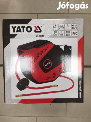 Yato Yt-24244 Automata pneumatikus tömlődob 8mm, 20m