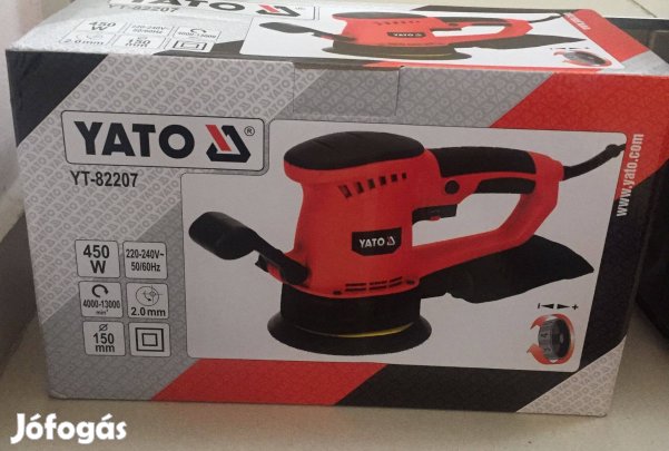 Yato Yt-82207 Excentercsiszoló 150mm 450W