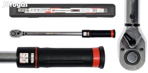 Yato autóipari nyomatékkulcs 1/2' 20-220 Nm, ablakos skála Yt-07605