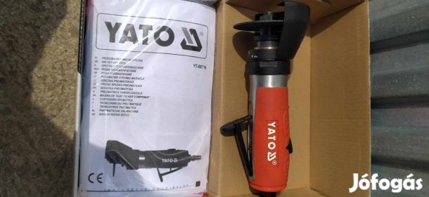 Yato pneumatikus sarokcsiszoló eladó 0217