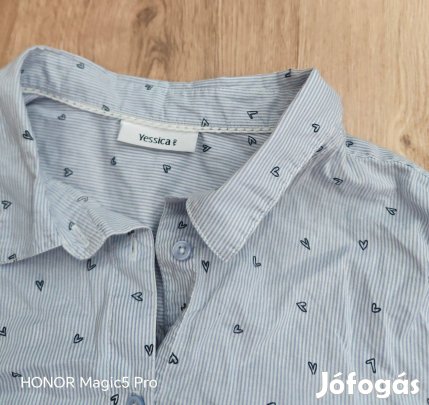 Yessica pamut női szívecskés ing