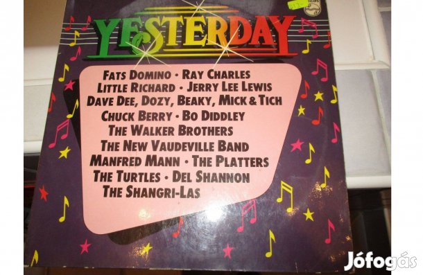 Yesterday dupla bakelit hanglemez eladó