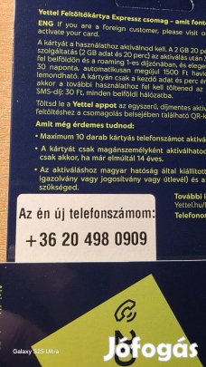 Yettel könyű telefonszám 498.09.09.