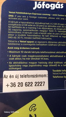 Yettel könyű telefonszám 6222227