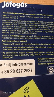 Yettel könyű telefonszám 627.26.27.
