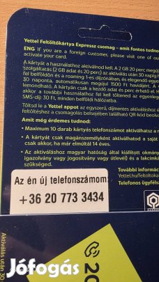 Yettel könyű telefonszám 773.34.34.