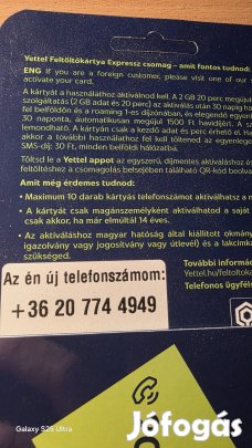 Yettel könyű telefonszám 774.49.49.