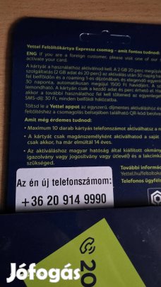 Yettel könyű telefonszám 914.9990.