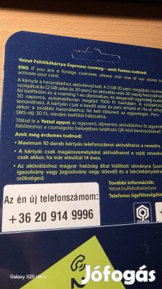 Yettel könyű telefonszám 914.9996.