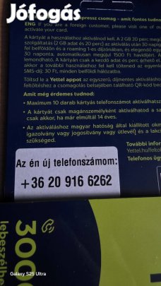 Yettel könyü telefonszám 916.62.62.