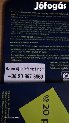 Yettel könyű telefonszám 967.69.69.