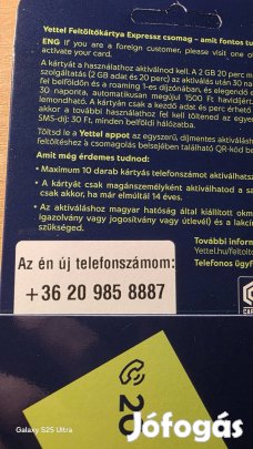 Yettel könyű telefonszám 985.8887