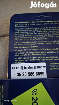 Yettel könyű telefonszám 9866699
