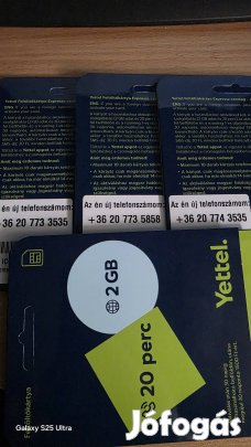 Yettel könyű telefonszámok
