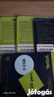 Yettel könyű telefonszámok