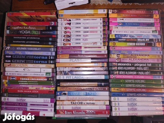 Yoga Pilates hastánc fitnes torna relax Rubint Norbi Béres dvd filmek