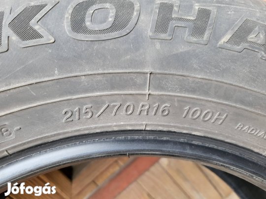 Yokohama 215/70R16 100H SUV használt nyári gumiabroncs garnitúra