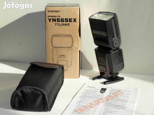 Yongnuo Yn565EX rendszervaku Nikonhoz eladó