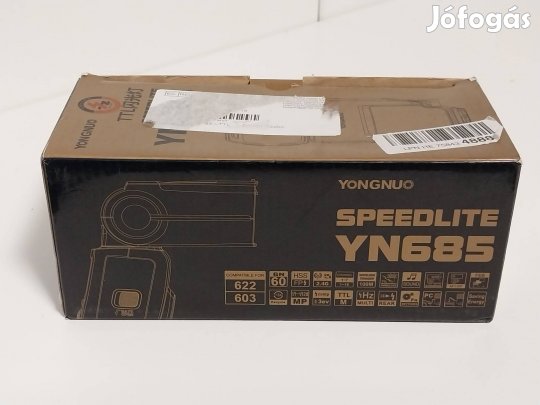 Yongnuo Yn685 Nikon i-TTL rendszervaku - új, dobozos