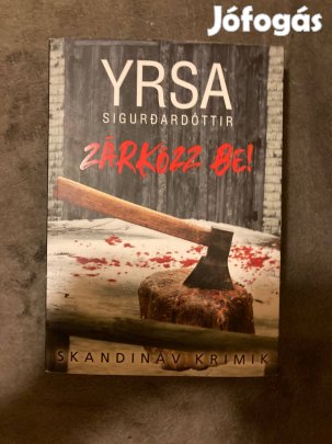 Yrsa Sigurdardóttir zárkózz ve