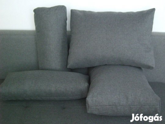 Ysk új díszpárna, tömör, kemény új párnák. 23x61x11cm, 64x44x22cm