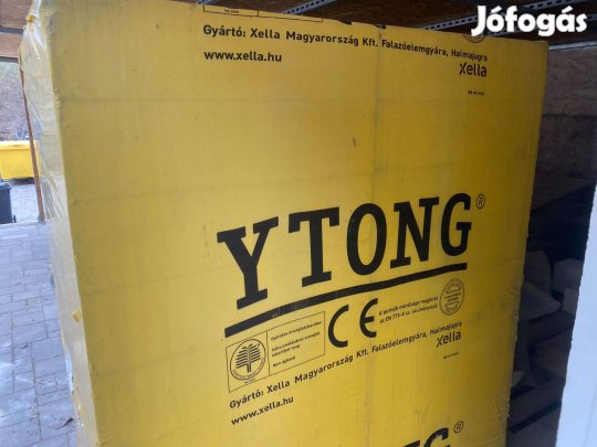 Ytong Pef 5cm előfalazó tégla (több raklap, van bontatlan is)