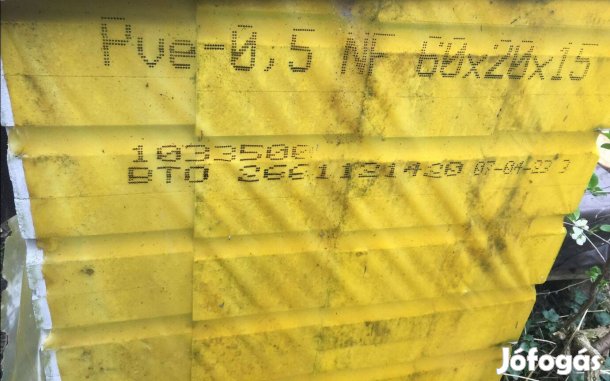 Ytong fél áron: Pve NF nútféderes választóelem 600x200x150mm 48 db