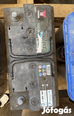 Yuasa L35 115 ah munka akkumulátor 50% 2db