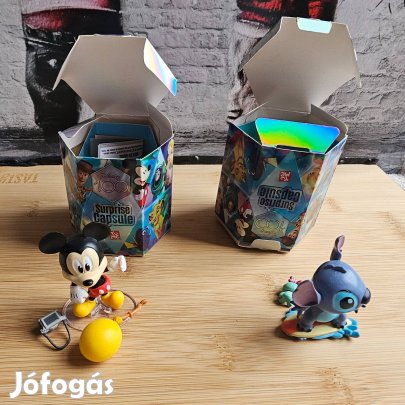 Yume Toys Disney 100 figura - 2 db (Lilo és Stitch+Mickey egér)