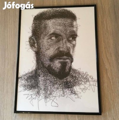 Yuri Boyka - Scott Adkins, Falikép, Portré, (30x40 cm), Új