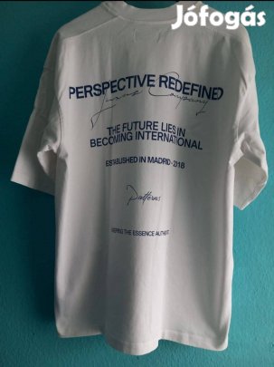 Yuxus Túlméretezett Fehér Póló