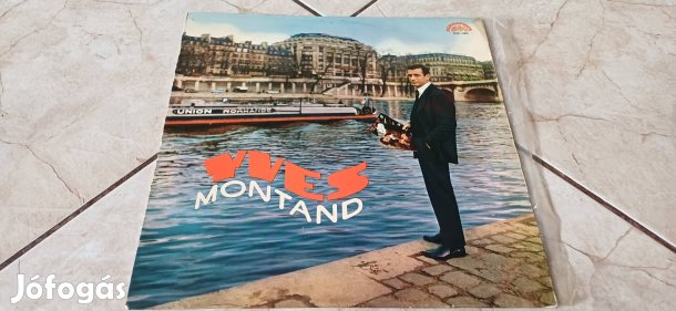 Yves Montand bakelit hanglemez