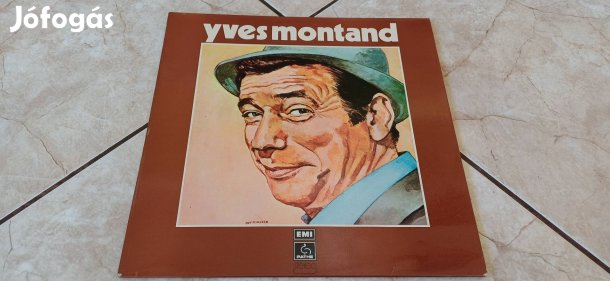 Yves Montand bakelit hanglemez
