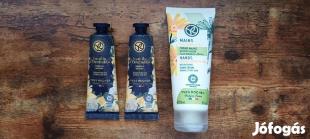 Yves Rocher kézkrémek (bontatlanok)