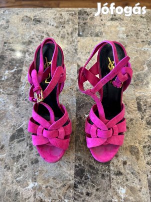 Yves Saint Laurent magassarkú cipők