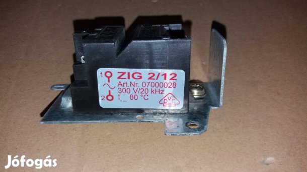 ZIG 2/12 gyújtótrafó Saunier Duval kazánhoz