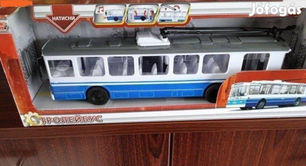 ZIU-9 troli "Technopark" kisauto 1/43 modell Elado