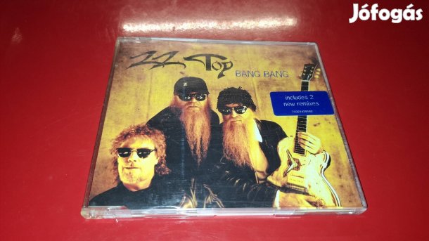 ZZ Top Bang Bang Promo maxi Cd 1996
